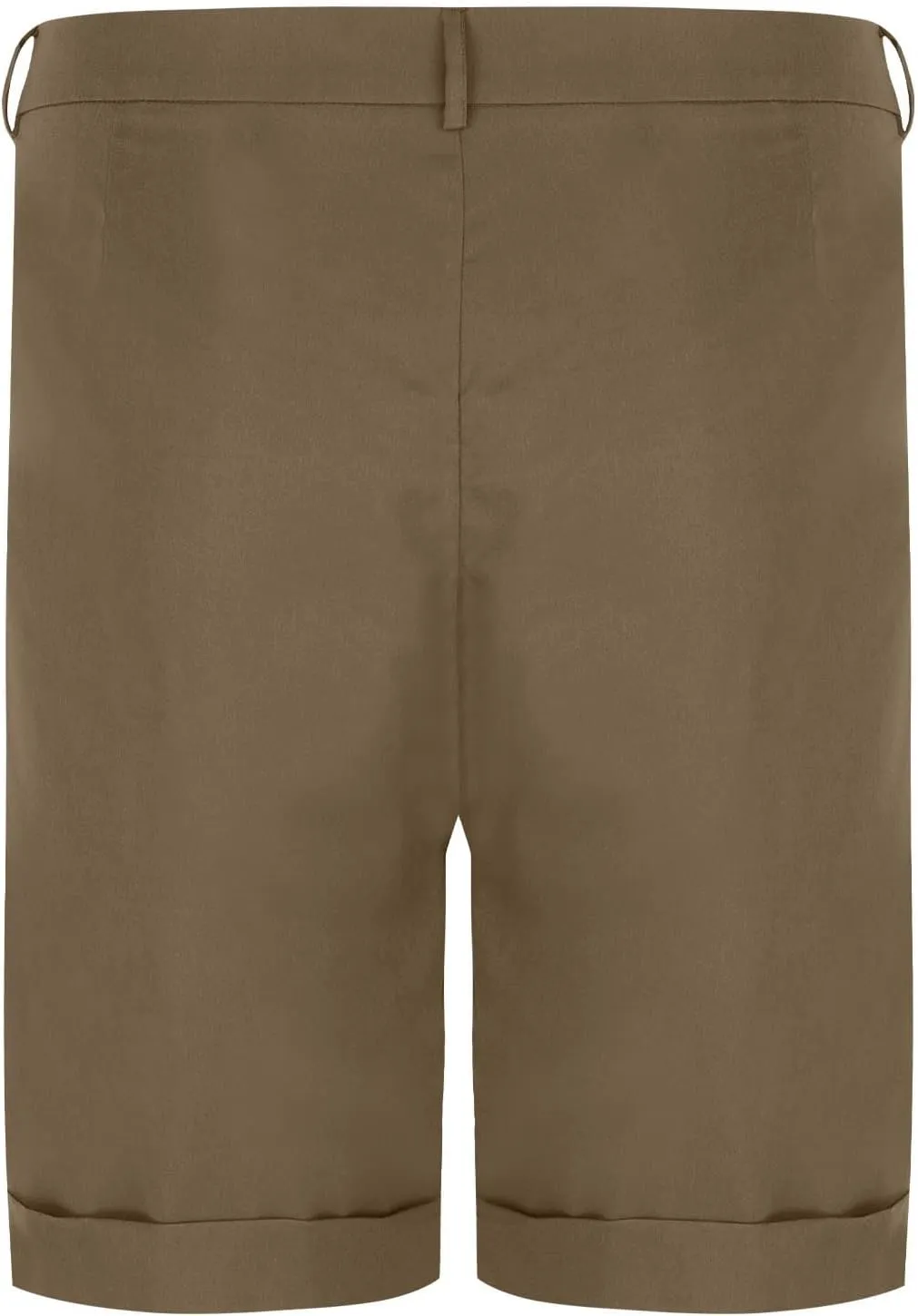 Mens Golf Chino Shorts Summer Beach Relaxted-Fit Pleated Front Button Waist Suit Shorts Solid Work Basic Short Pants