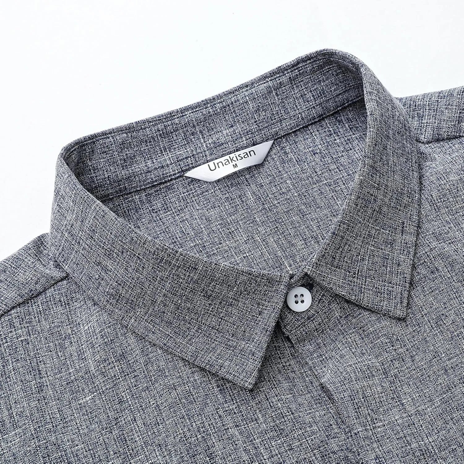 Men's Linen Shirts Short Sleeve Casual Shirts Button Down Shirt for Men Beach Summer Wedding Shirt