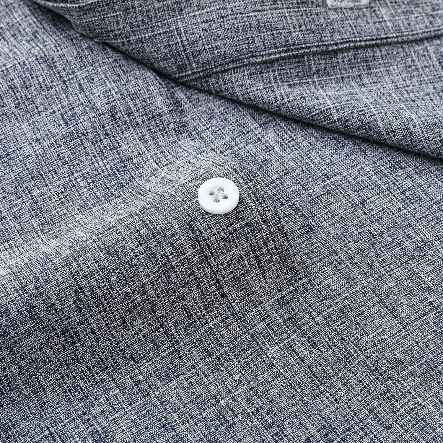 Men's Linen Shirts Short Sleeve Casual Shirts Button Down Shirt for Men Beach Summer Wedding Shirt