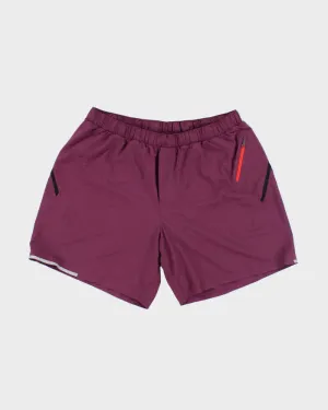 Men's Lululemon Lightweight Purple Running Sports Shorts - L