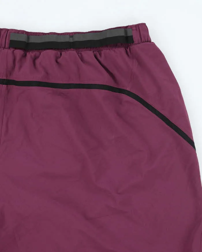 Men's Lululemon Lightweight Purple Running Sports Shorts - L