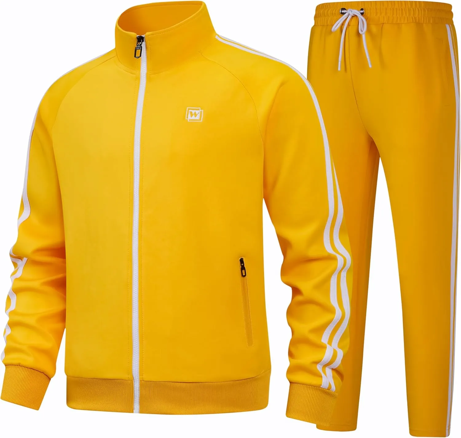 Men's Tracksuits Athletic Sportswear Casual Full Zip Sweatsuit for Men 2 Piece Outfits