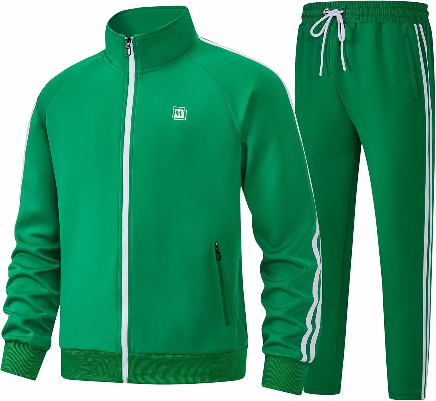 Men's Tracksuits Athletic Sportswear Casual Full Zip Sweatsuit for Men 2 Piece Outfits
