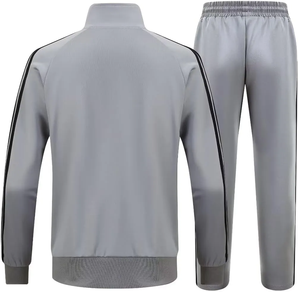 Men's Tracksuits Athletic Sportswear Casual Full Zip Sweatsuit for Men 2 Piece Outfits
