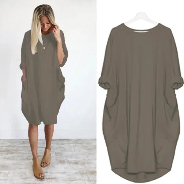 Mia-Pocket Dress