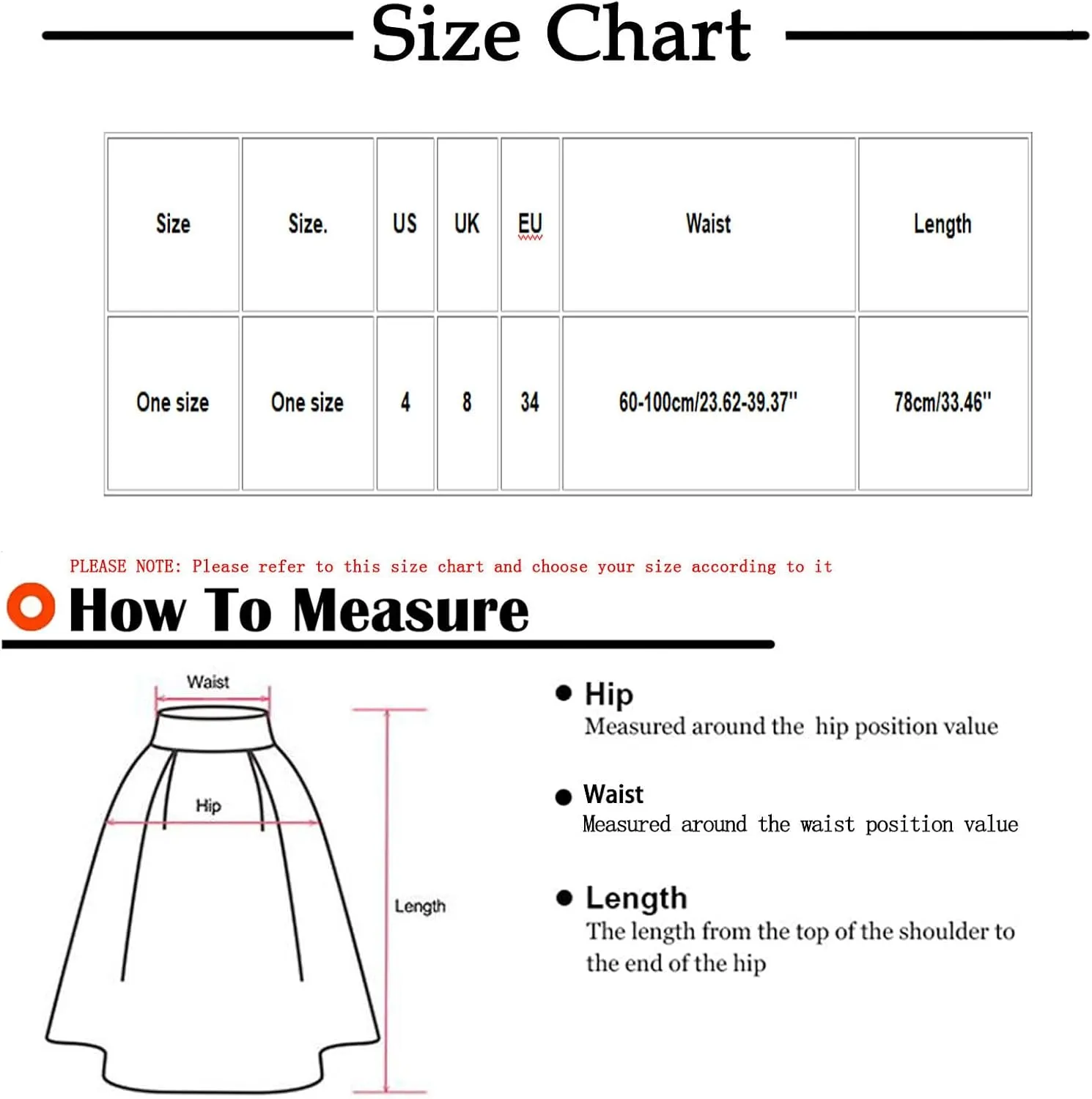 Midi Skirts for Women, Ruffle Pleated Elastic Waist Knee Length Solid Color Skirt Trendy Casual Loose Cute Skirt