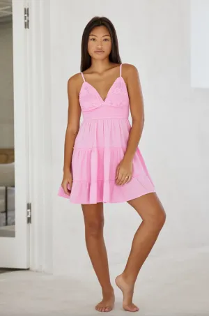 Mila Tie Back Crochet Dress