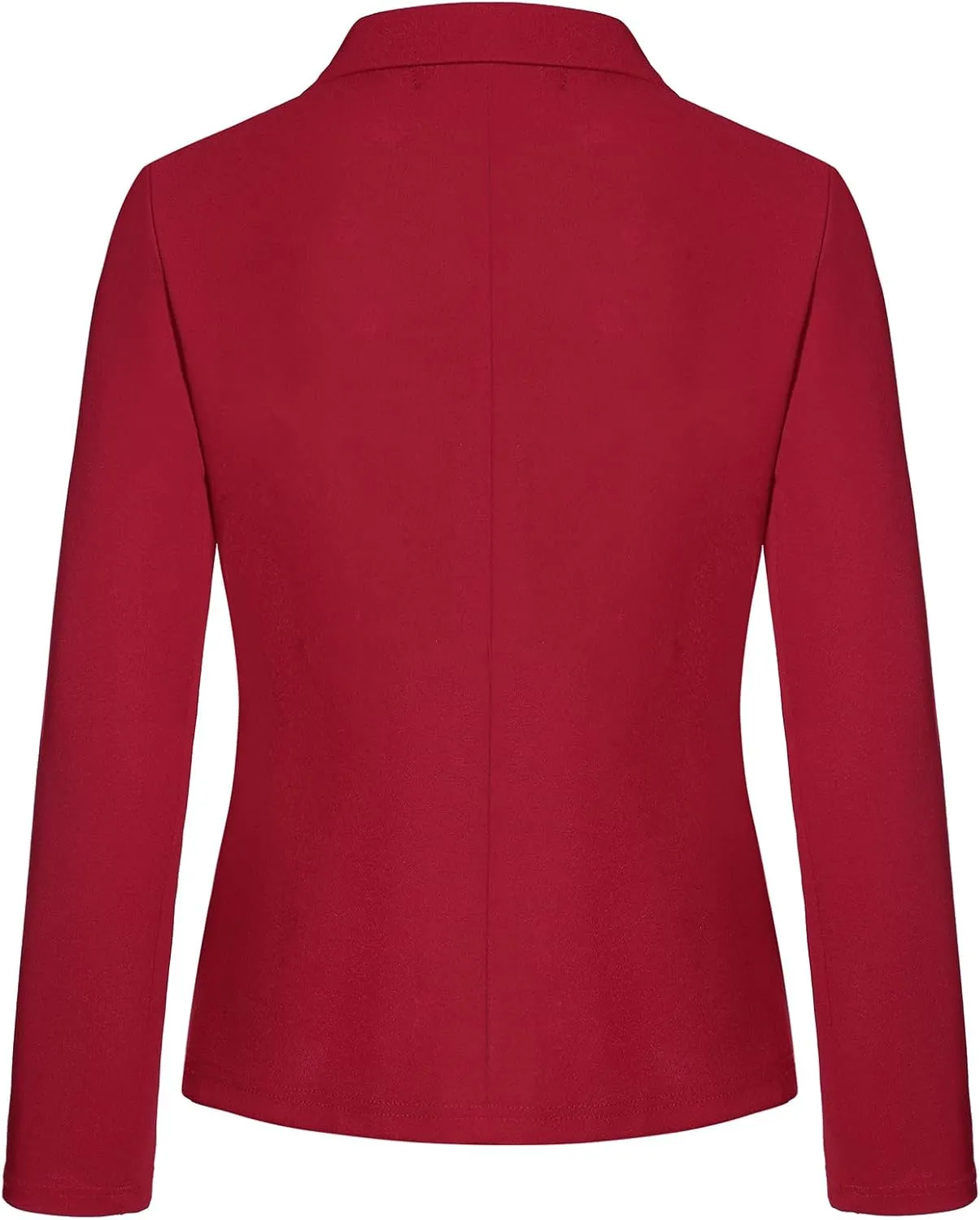 MINTLIMIT Women's Long Sleeve Blazers Button Front Notch Lapel Jacket Work Office Blazer with Pockets