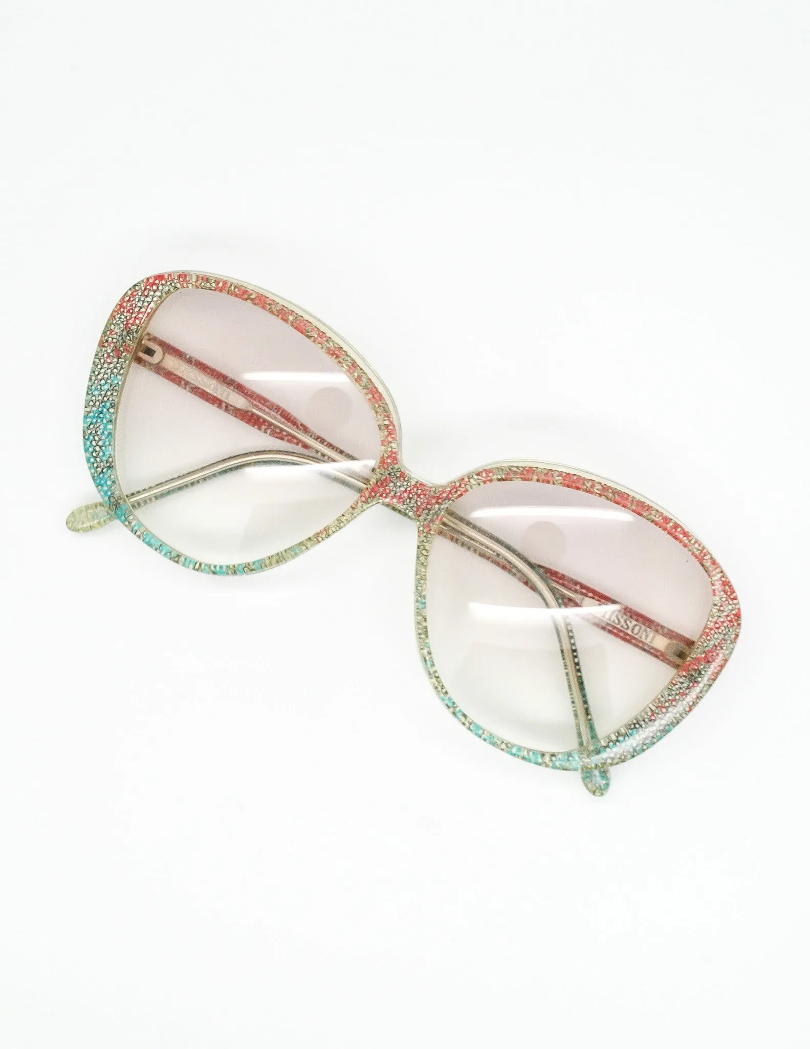 Missoni Vintage Pastel Lace Sunglasses
