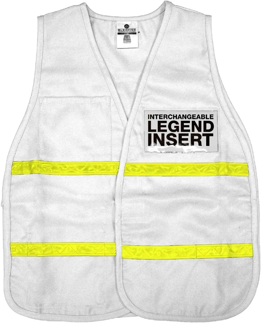 ML Kishigo - 3700 Series Incident Command Vest - White