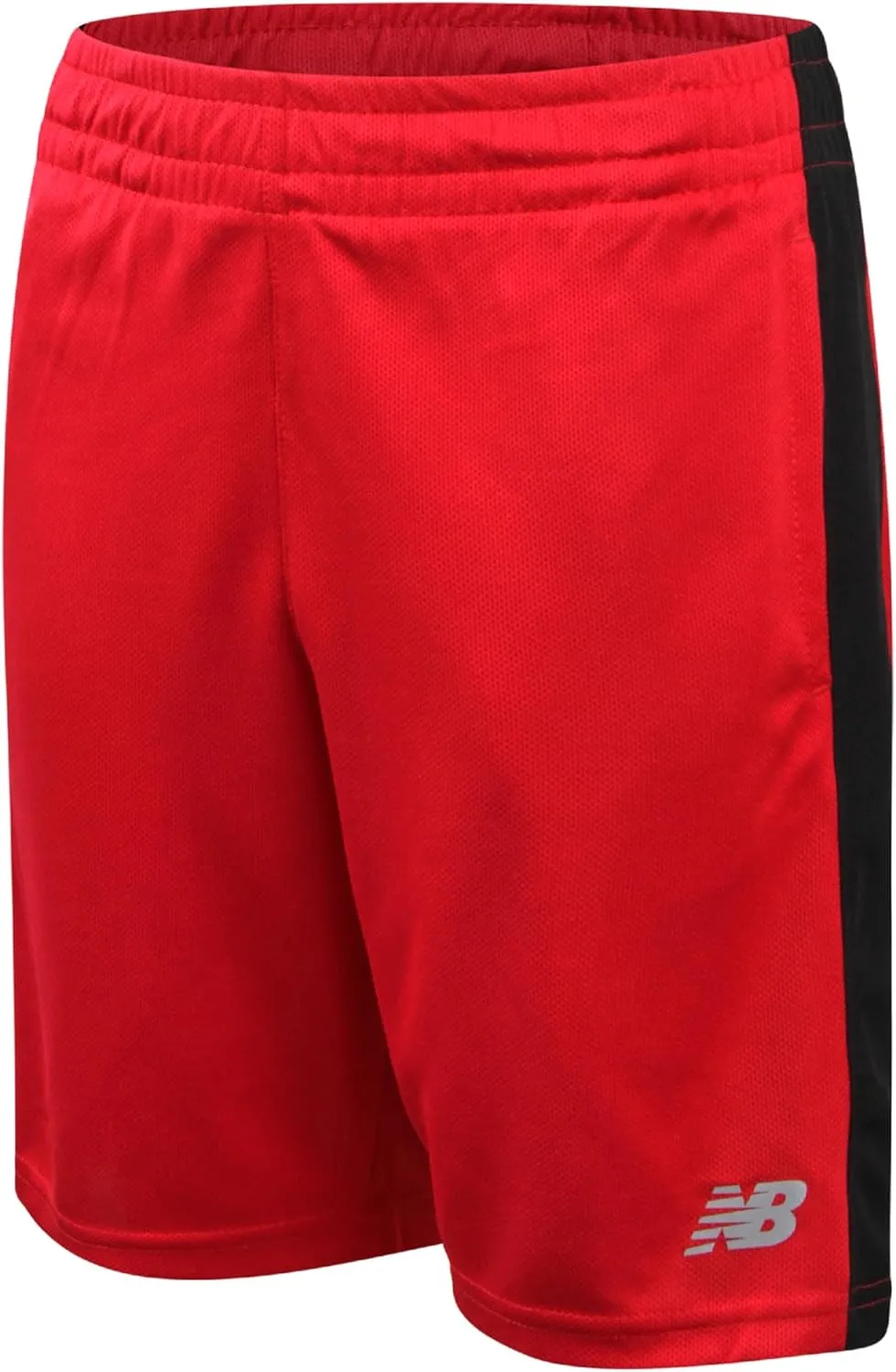 New Balance Boys Athletic Shorts - Moisture-Wicking Performance Mesh Active Shorts for Boys for Running and Sports (4-20)