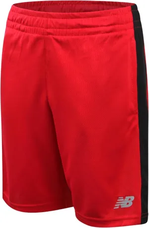 New Balance Boys Athletic Shorts - Moisture-Wicking Performance Mesh Active Shorts for Boys for Running and Sports (4-20)