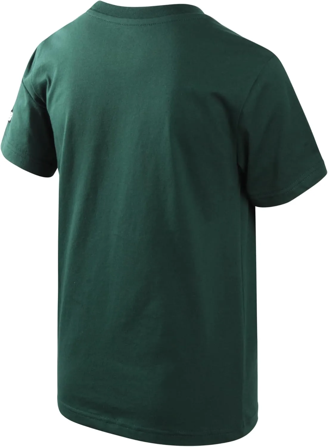 New Balance Boys' T-Shirt - Cotton Core Stacked Logo Shirt for Boys' - Kids Youth Athletic Crewneck Short Sleeve Tee (8-20)