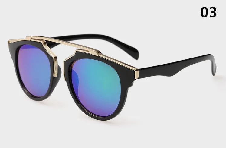 New Luxury Brand Sunglasses Women Vintage Retro Designer Fashion Sun glasses Men Cat Eye SunGlass