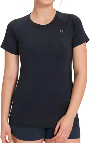 NORTHYARD Women's Short Sleeve Athletic Running Workout Shirts Lightweight Quick Dry Rash Guard Tops Shirts Moisture Wicking