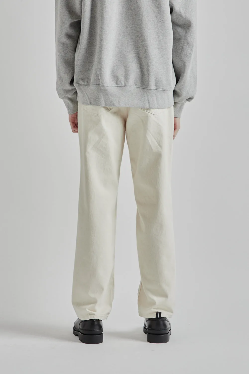 OG Wide Cotton Pants - Oatmeal