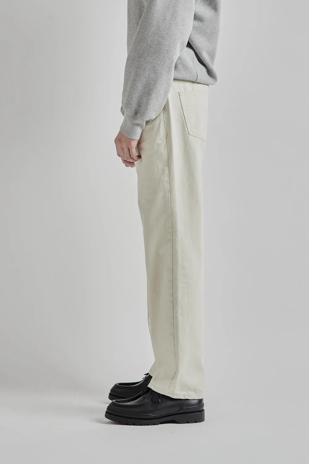 OG Wide Cotton Pants - Oatmeal