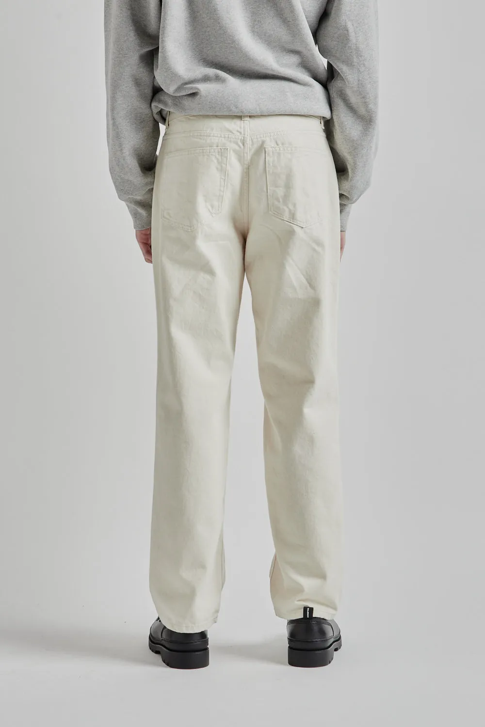 OG Wide Cotton Pants - Oatmeal
