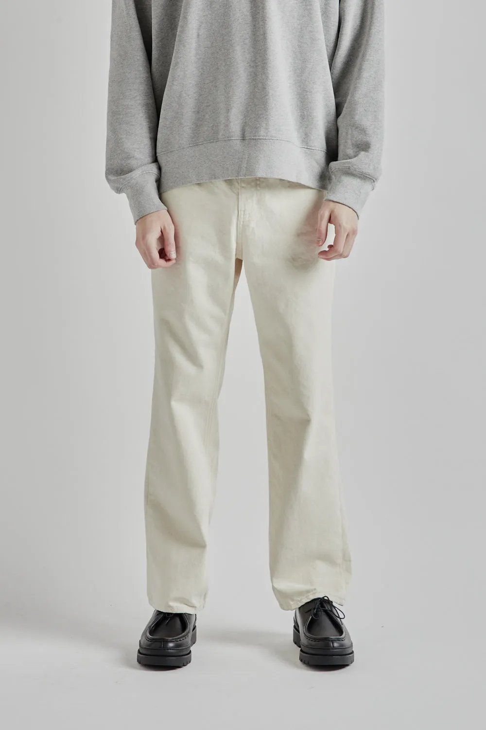OG Wide Cotton Pants - Oatmeal