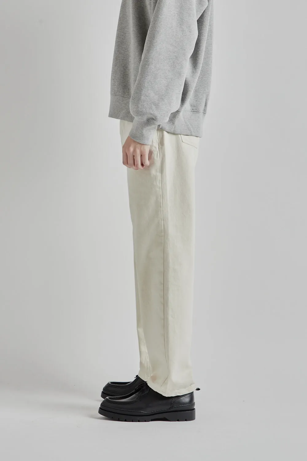 OG Wide Cotton Pants - Oatmeal