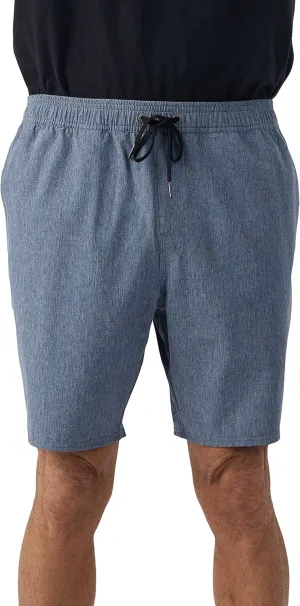 O'NEILL Men's Santa Cruz Khaki Shorts - Quick Dry 18-Inch Outseam Elastic Waist Mens Khaki Shorts for Outdoor Activities