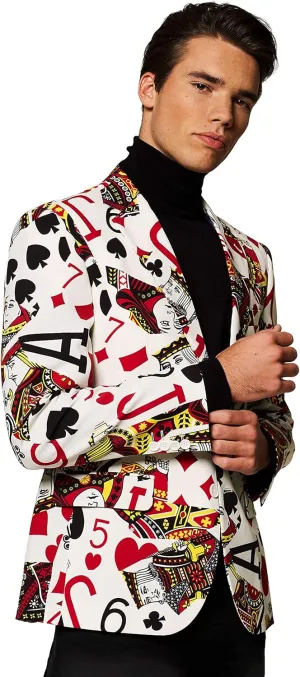 Opposuits Men's Crazy Fun Blazer - Perfect for Special Party Jacket - Stylish, Jacket
