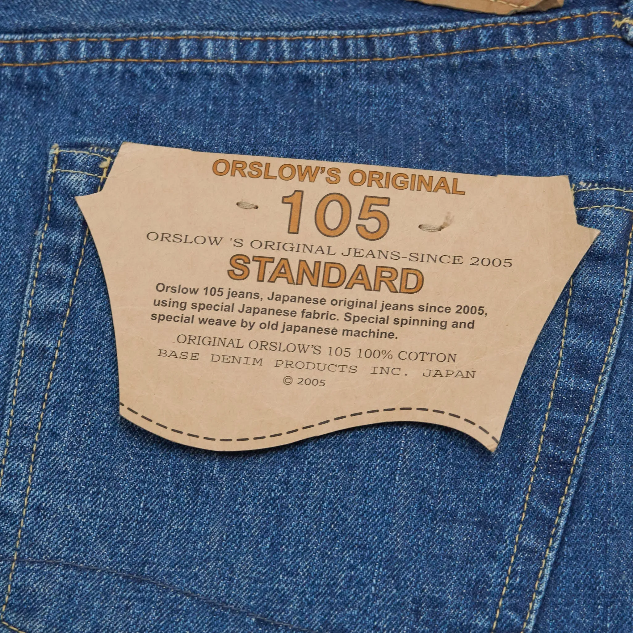 OrSlow 105 Denim Jeans