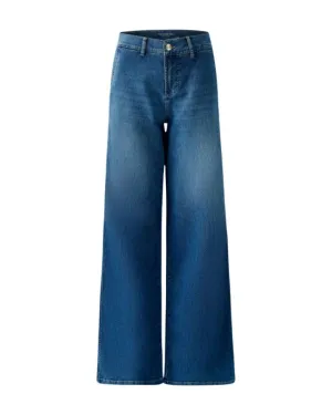Oui Soft Denim Wide Leg Jeans