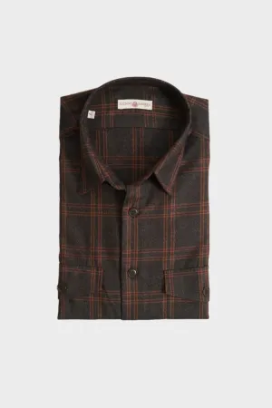 Outerwear Brown Cinnamon Pane