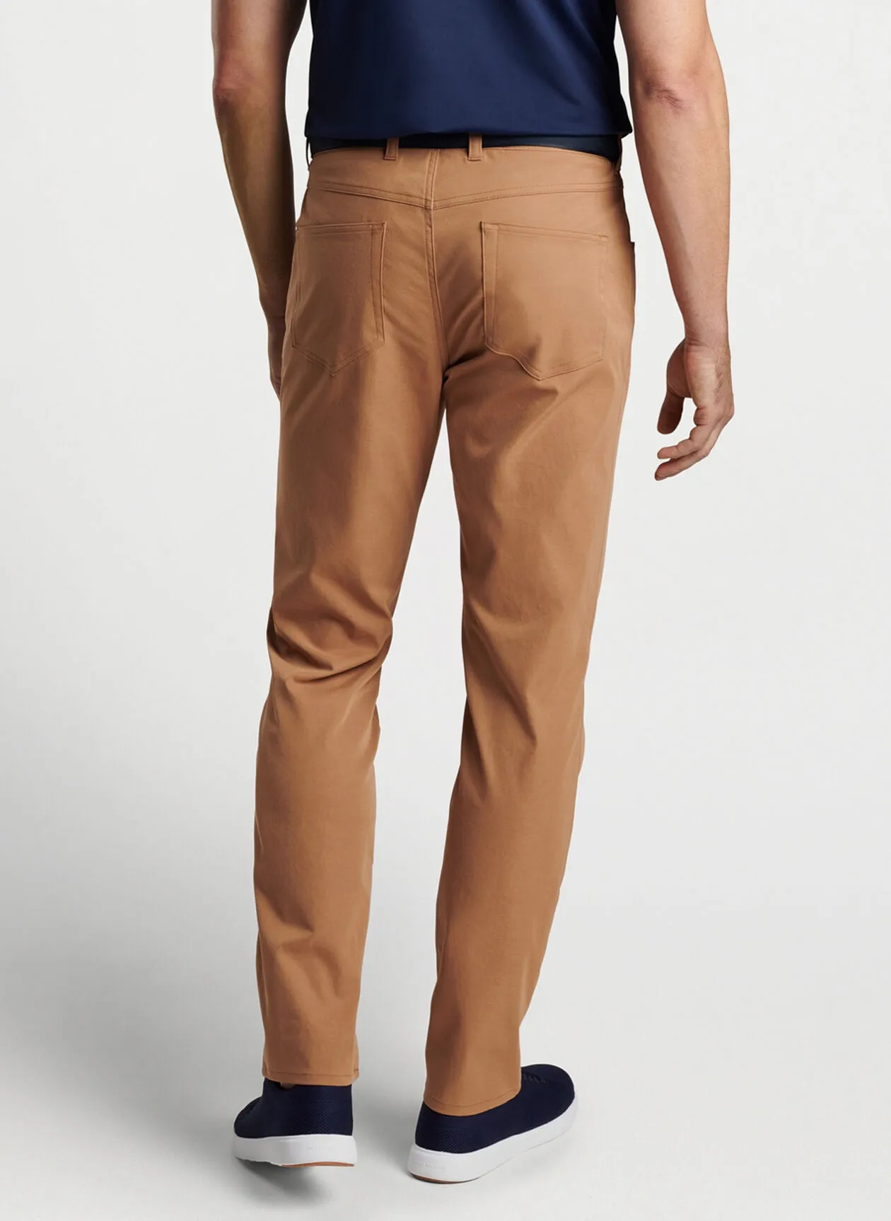Peter Millar eb66 Performance Five-Pocket Pant in British Tan
