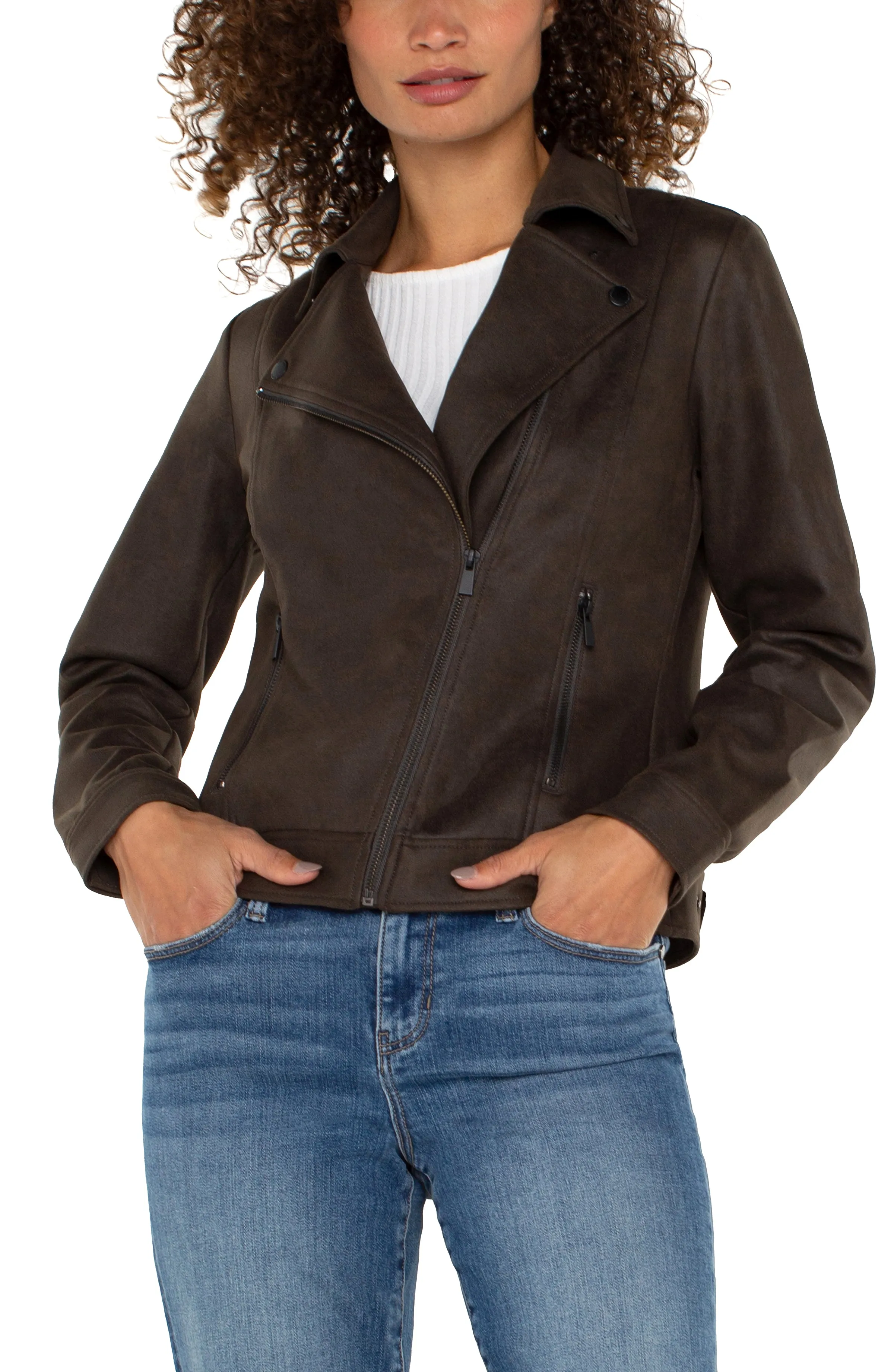 PETITE MOTO JACKET