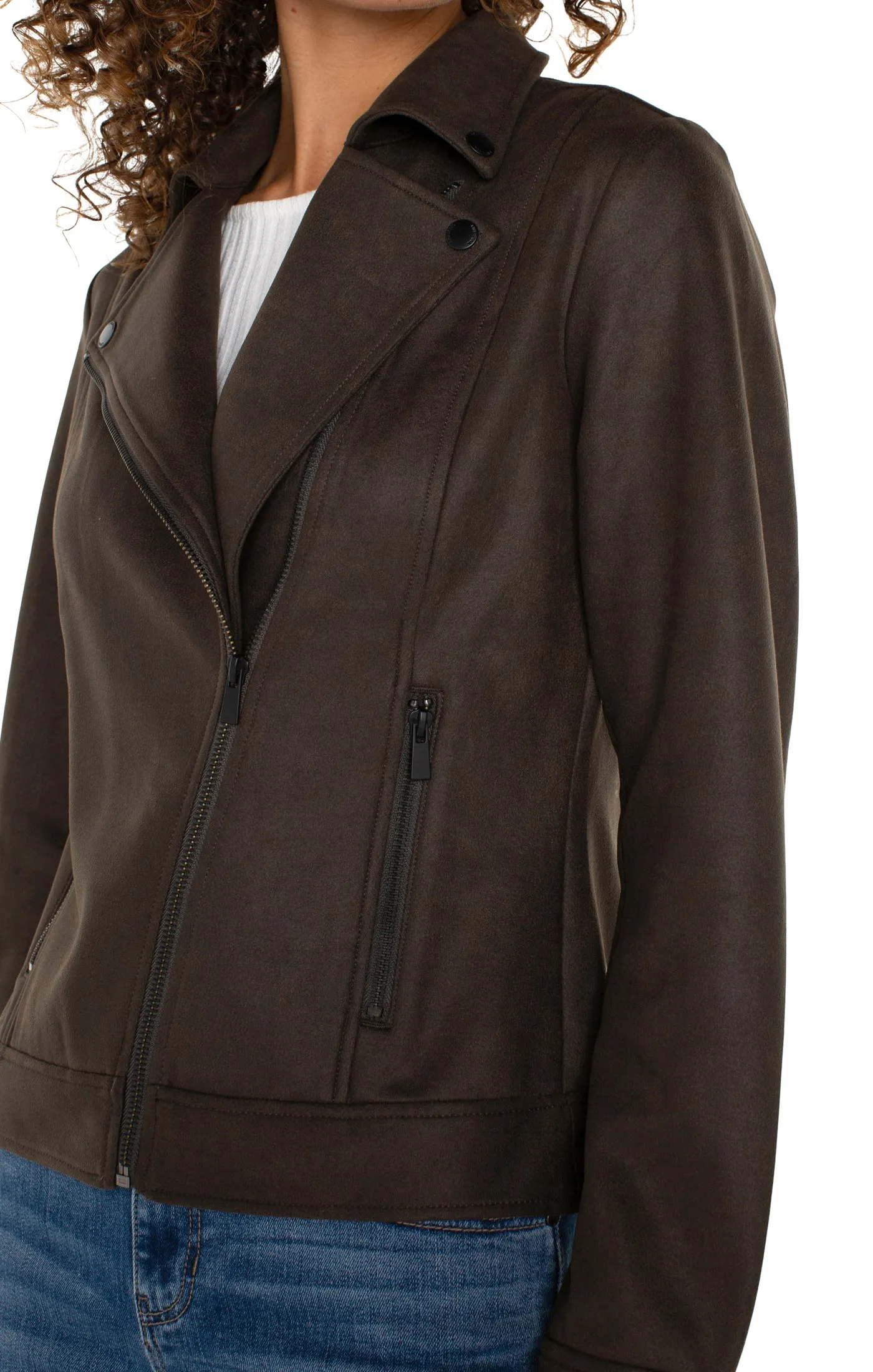 PETITE MOTO JACKET