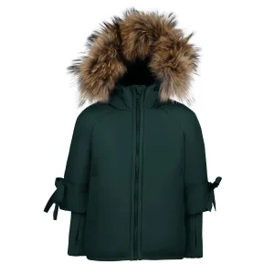 Pramie Medium Girls Green Jacket