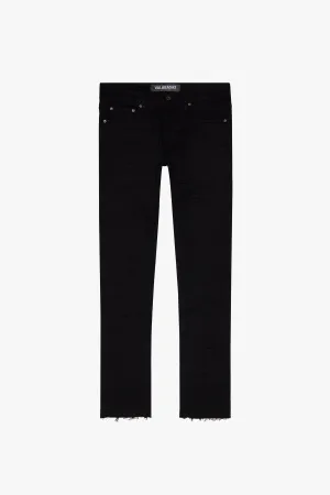 "MONTAGNE" BLACK SKINNY JEAN