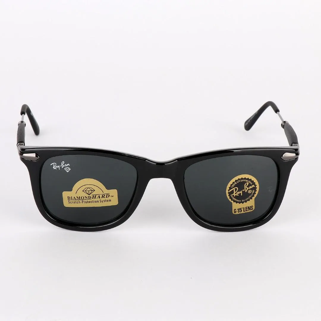 Ray-Ban Luxury Diamond G-15 Lens Black Sunglasses