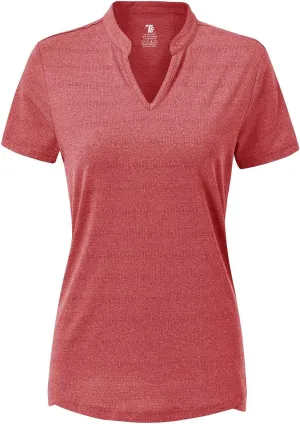 Rdruko Women's Hiking Shirts Short Sleeve UPF 50  Sun Protection Lightweight Dry Fit Running Fishing Shirts