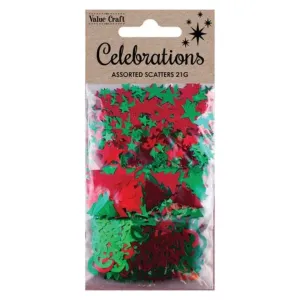 Red & Green Christmas Scatters