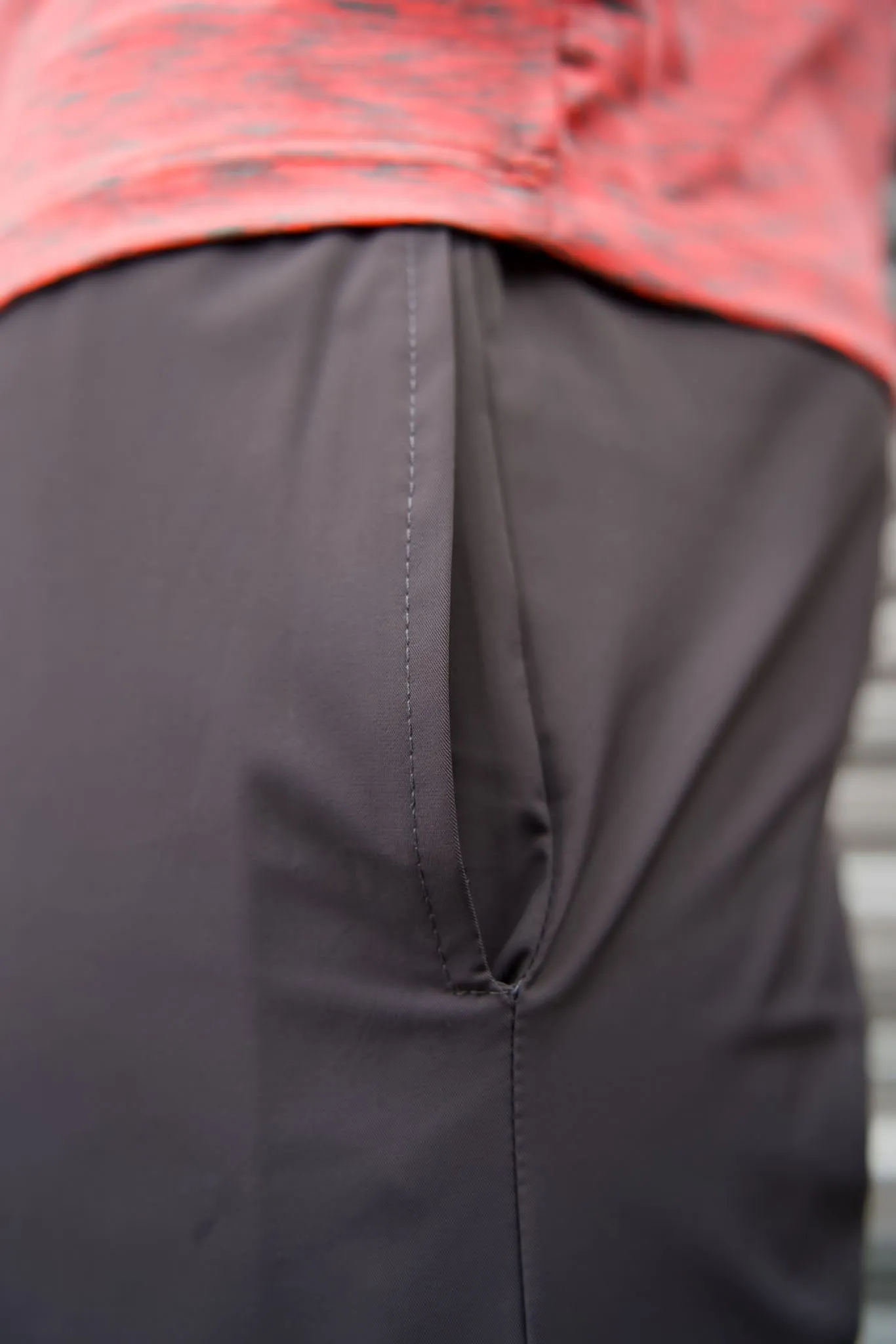RUNNING SHORTS - CHARCOAL