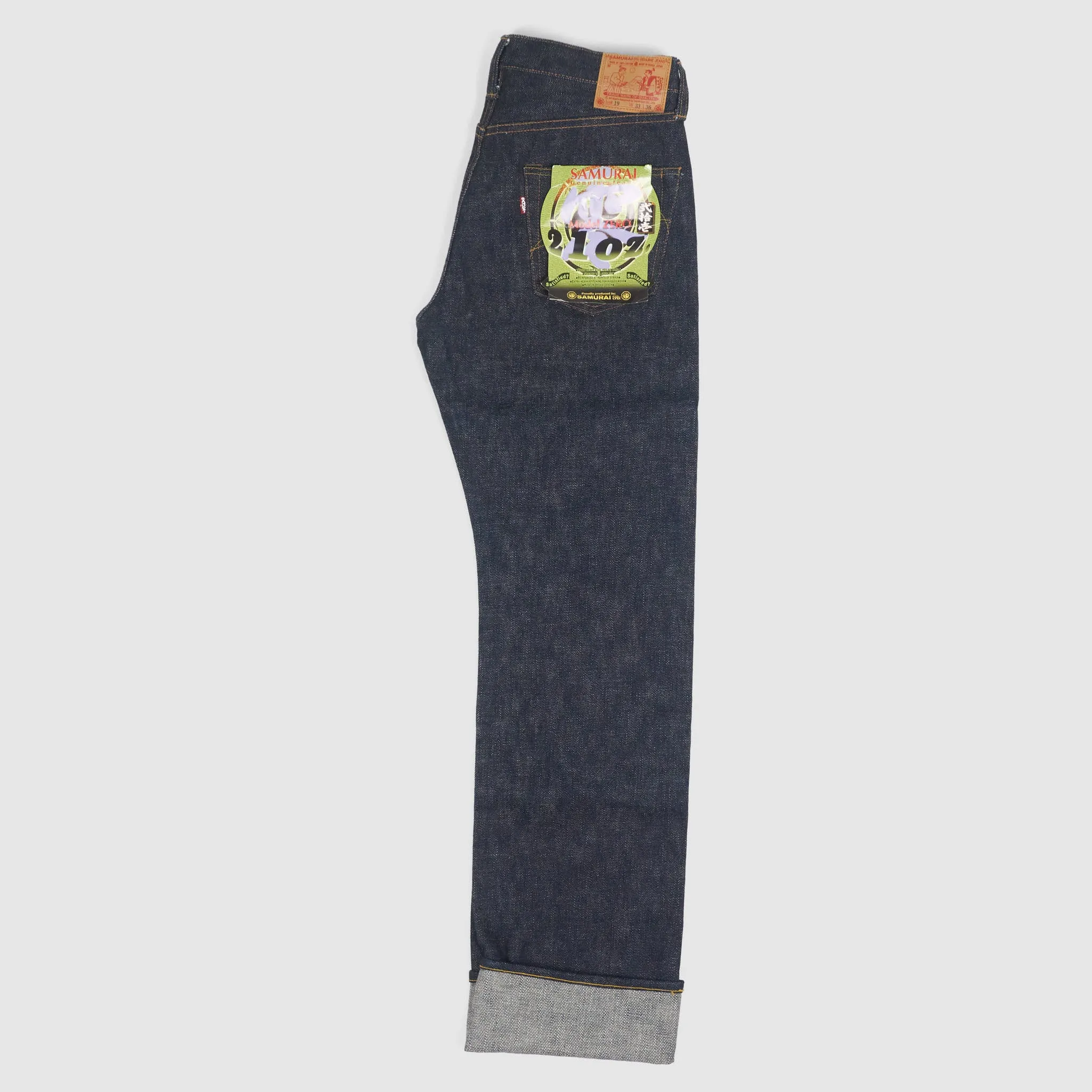Samurai Jeans Limited 21oz Selvage Denim Model Zero Jeans