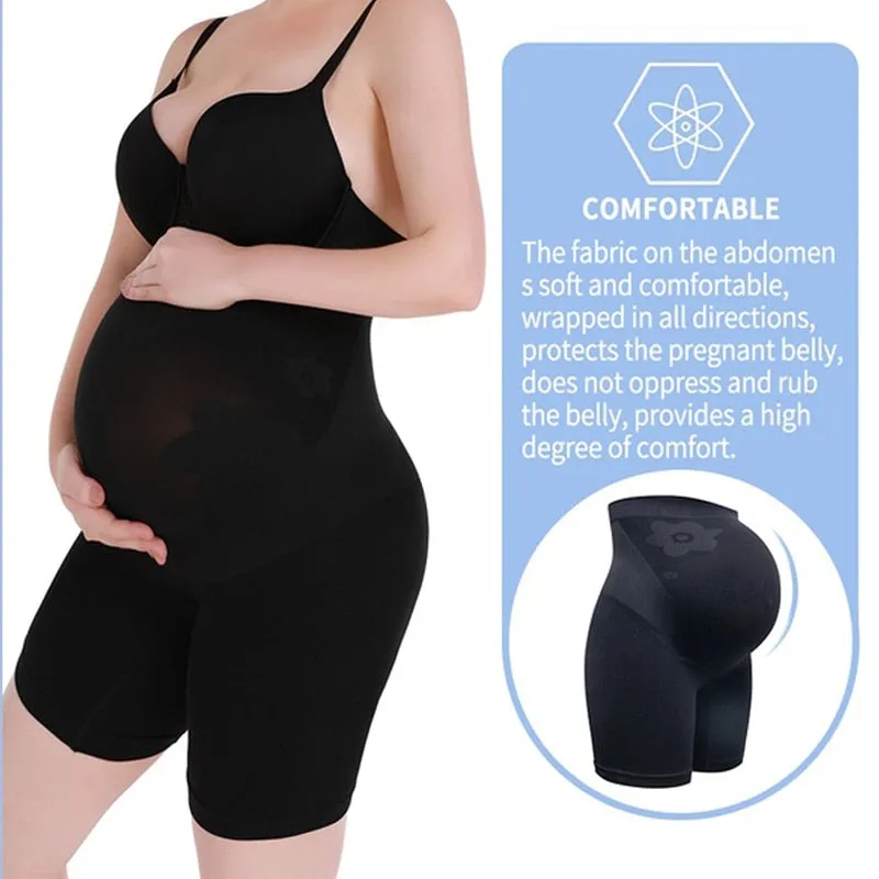 Seamless High Waist Abdomen Support Maternity Shapewear