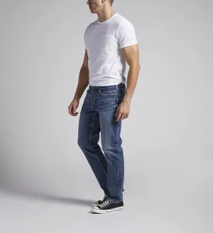 SILVER JEANS Eddie Athletic Fit Tapered Leg - Indigo