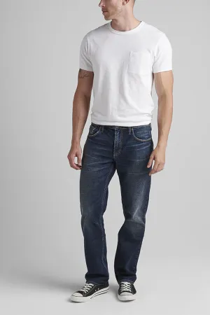 SIlver Machray Classic Fit Straight Leg Jeans