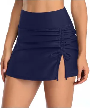 Skorts for Women Dressy Casual Side Pleated Notch Skirts Trendy Summer 2025 Skirts High Waisted Golf Skirt