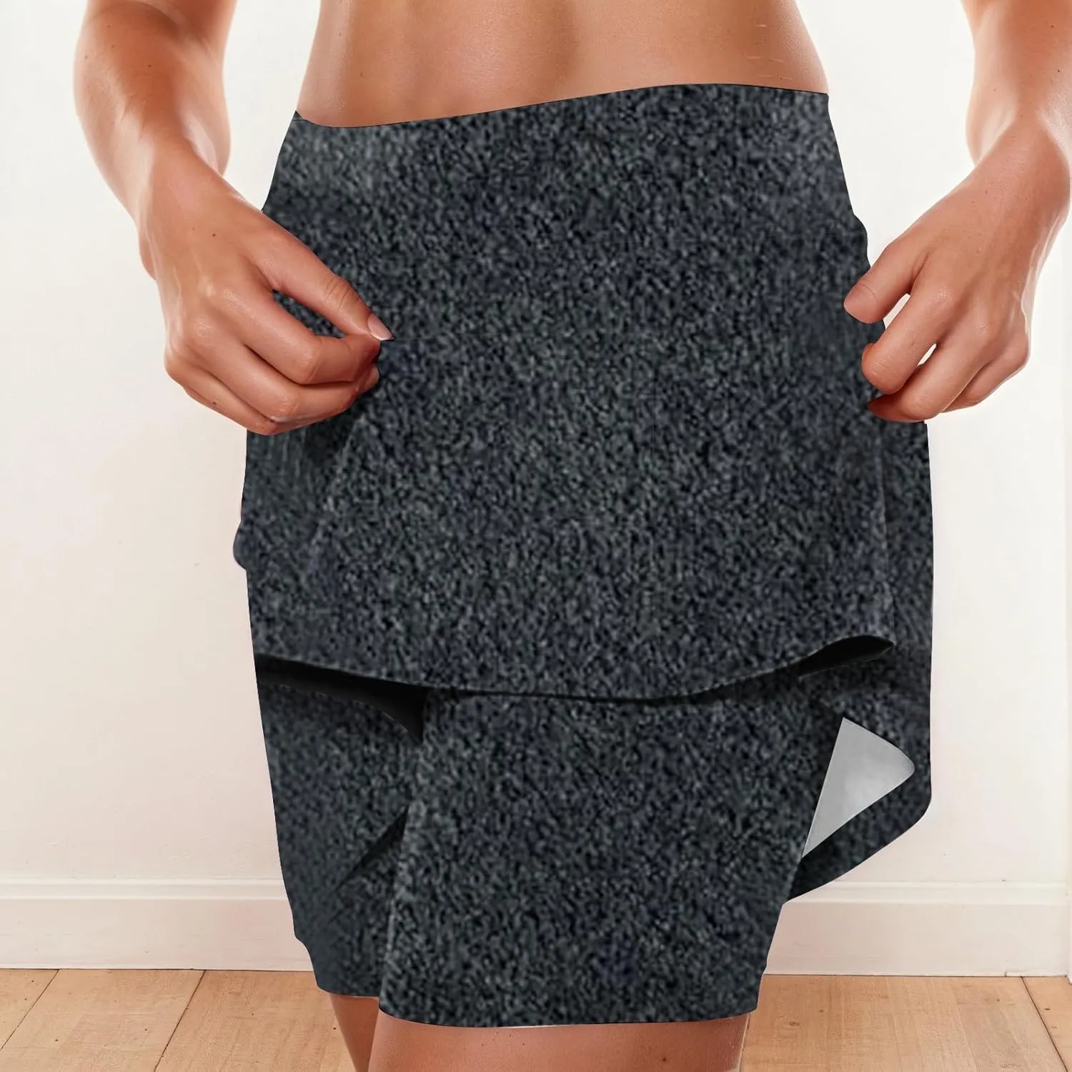 Skorts for Women with Pockets Casual Tennis Athletic Golf High Waist Mini Skirt with Shorts Summer Beach Yoga Shorts