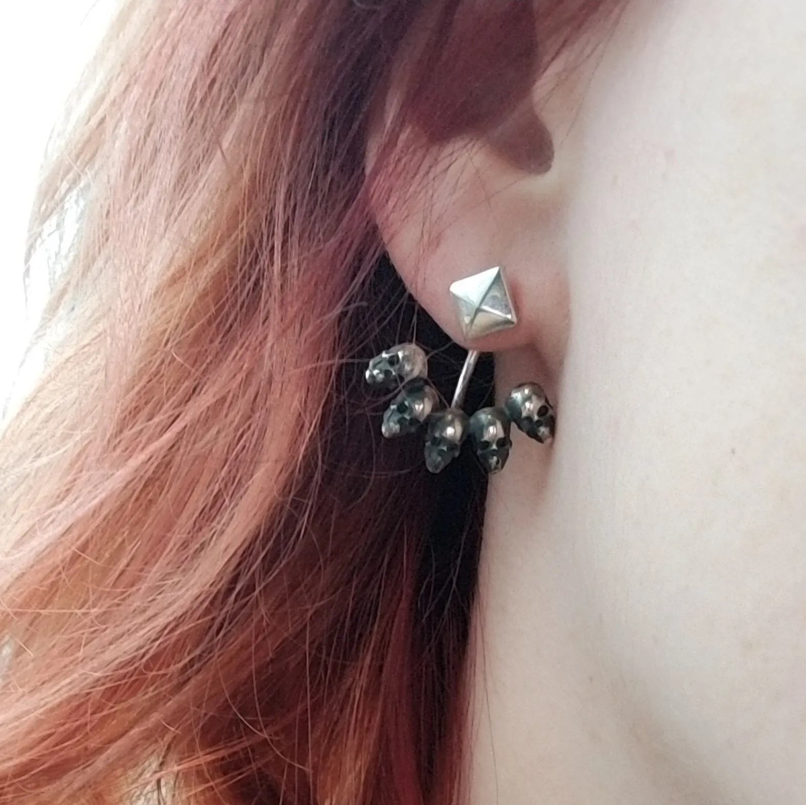 Skull Ear Jackets