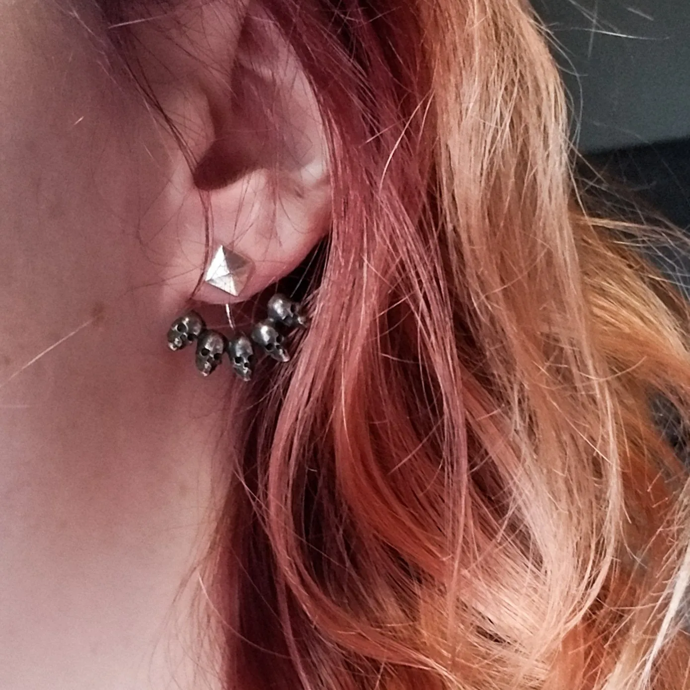 Skull Ear Jackets