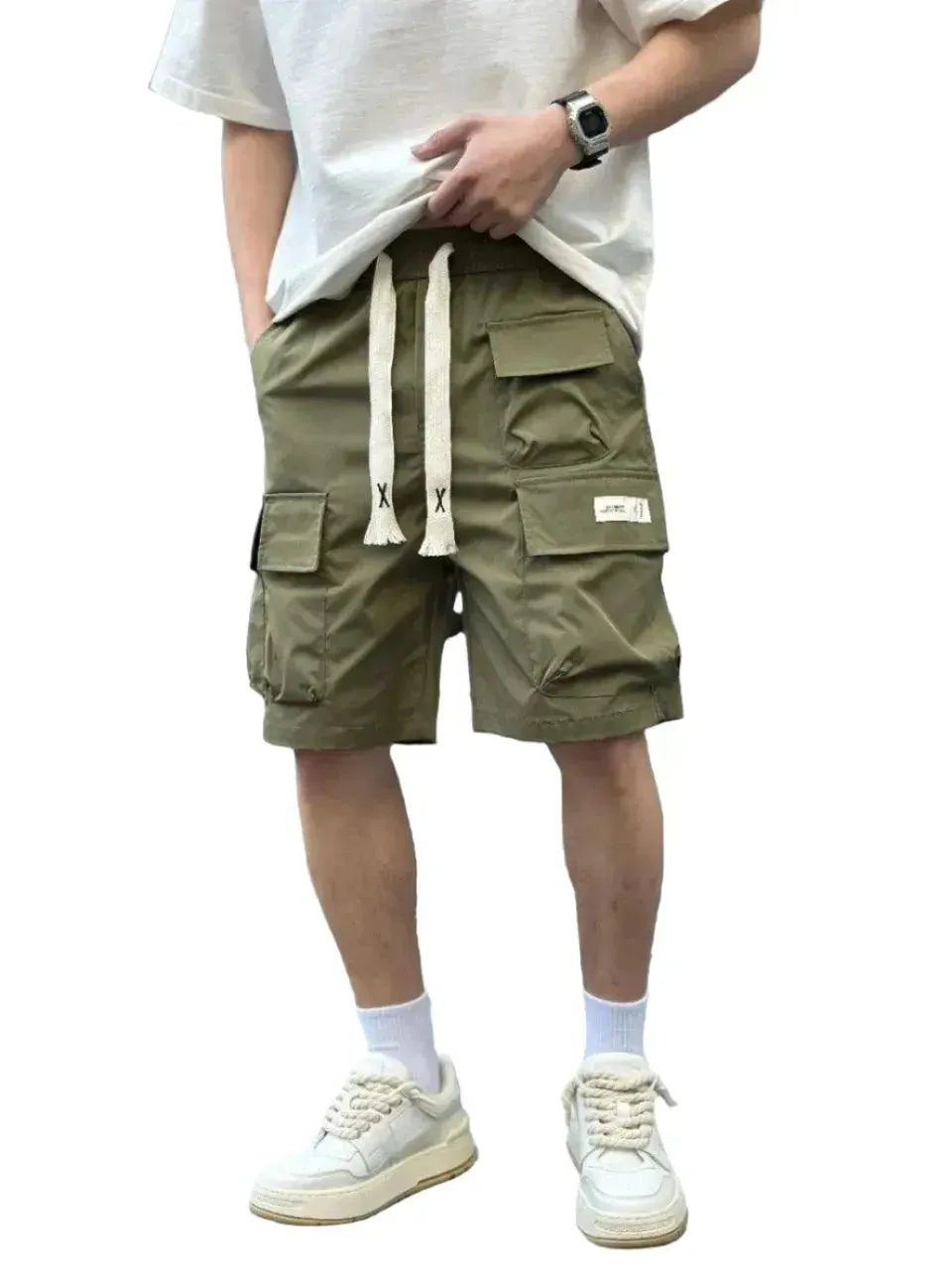 Street Smart Multi-Pocket Shorts