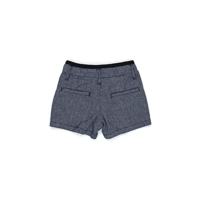 Sudo Mini Oscar Linen Shorts - Oxford Blue