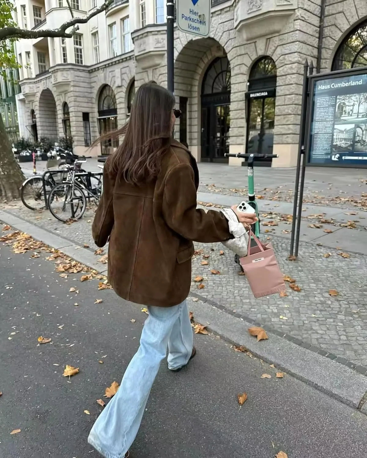 Suede Jacket Y2k Outerwear Brown Faux Leather Jacket Women Fall Fashion 2024 Trendy Old Money Oversized Blazers