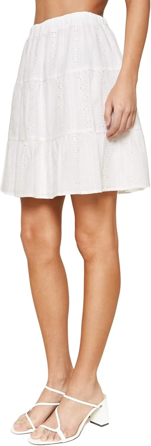 Sugar Lips Women's Marmont Eyelet Mini Skirt